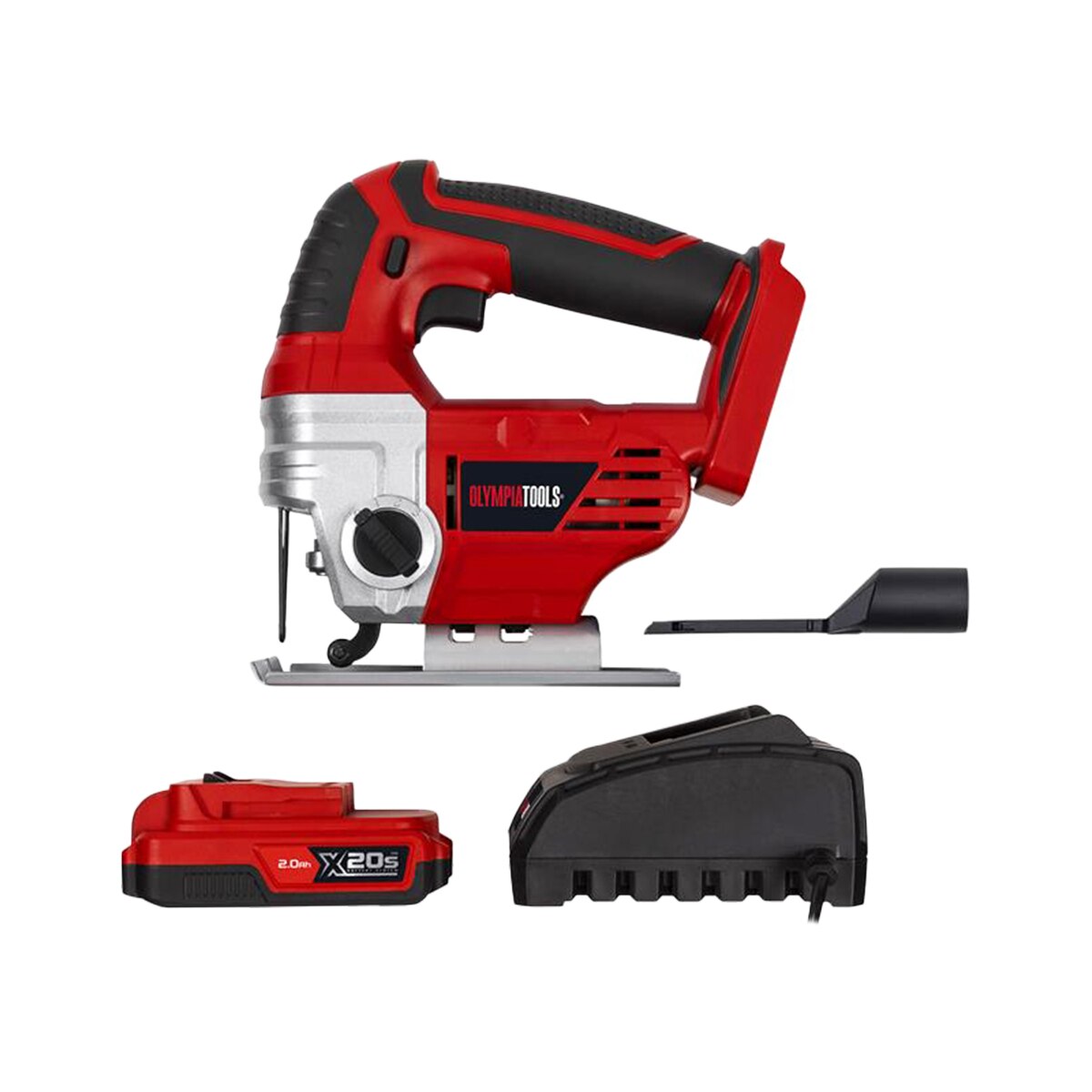 Olympia X20S Jigsaw 20V 1 x 2.0Ah Li-ion - OLPX20SJS1 - Image 1