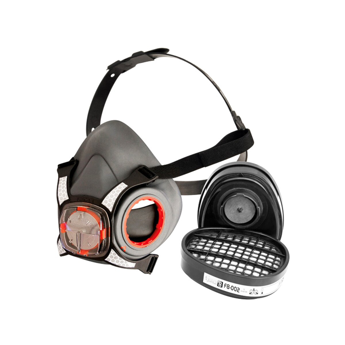 Scan Twin Half Mask Respirator + A1 Refills - SCAPPERESPA1 - Image 2