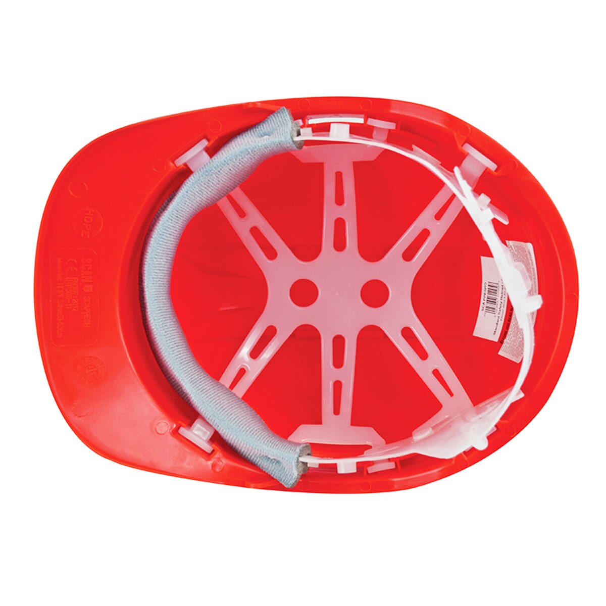 Scan Safety Helmet - Red - SCAPPESHR - Image 2