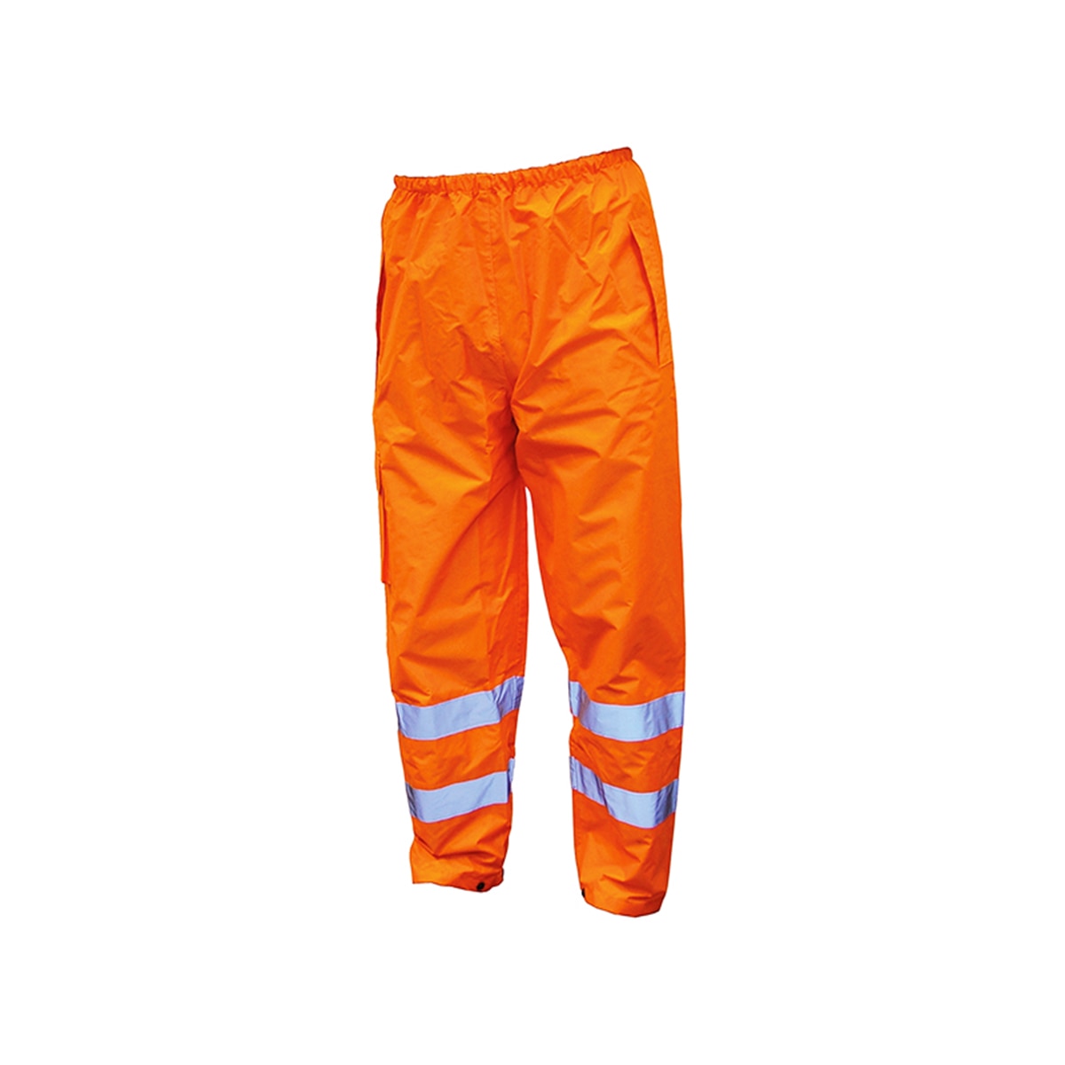 Scan Hi-Vis Orange Motorway Trousers - L (40in) - SCAWWHVMTLO - Image 1