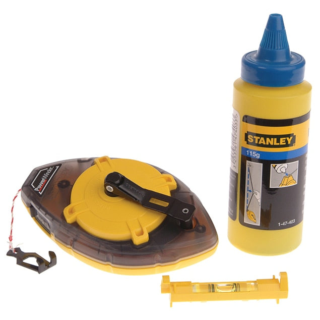Stanley Power Winder Chalk Line 30m, Chalk & Level - STA047465 - Image 1