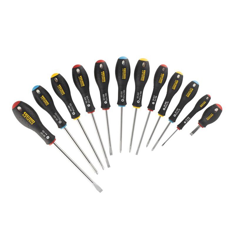 Stanley FatMax Screwdriver Set, 12 Piece - STA065426 - Image 1