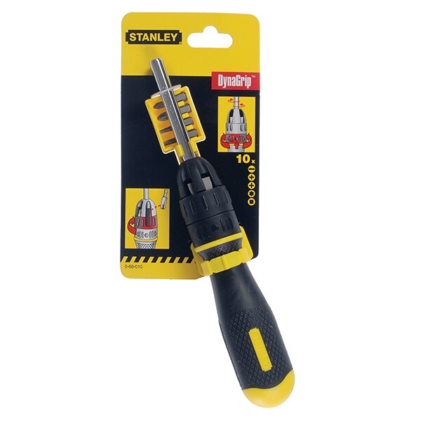 Stanley Multibit Ratchet Screwdriver &10 Bits - STA068010 - Image 10