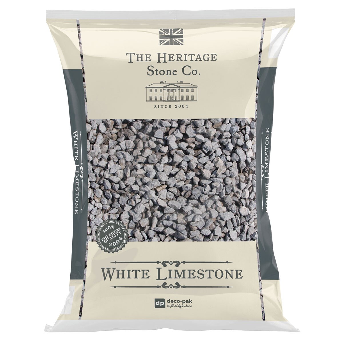 Deco-Pak White Limestone 20mm Decorative Aggregate - Image 1