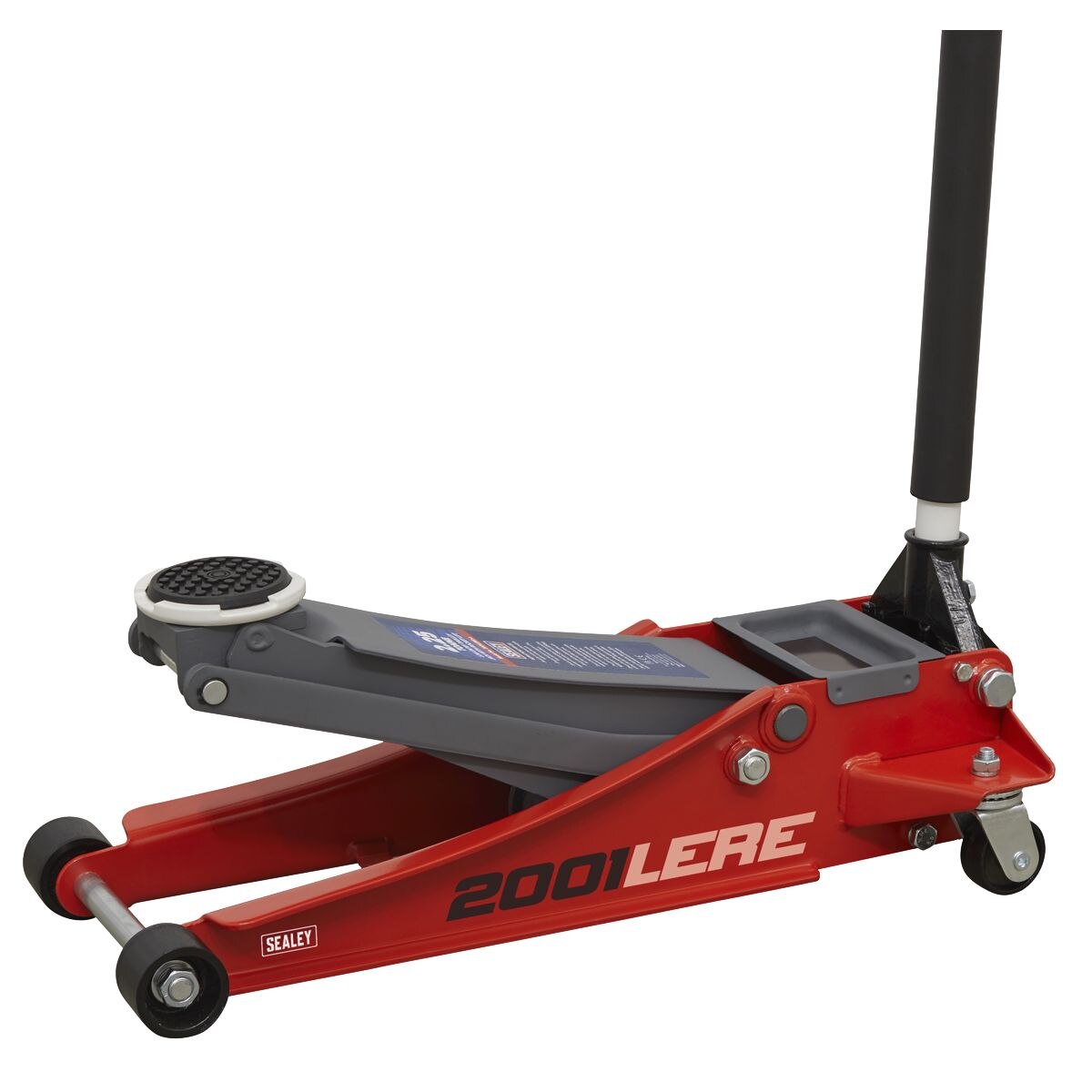 Sealey Trolley Jack 2.25 Tonne Low Profile Rocket Lift Red - Image 4
