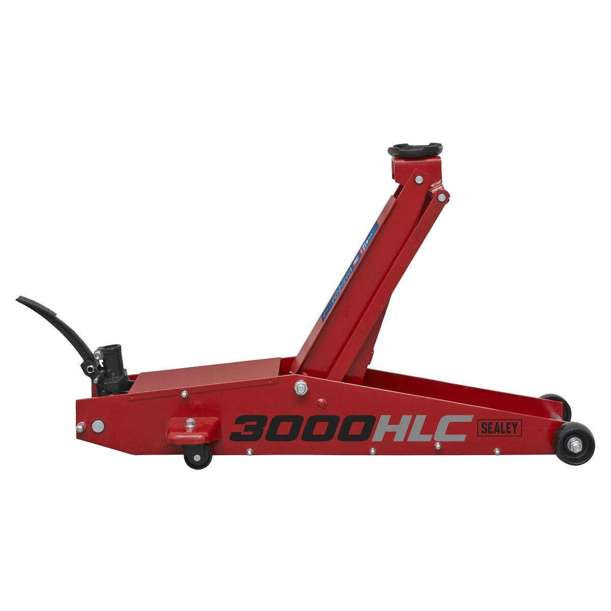 Sealey Trolley Jack 3 Tonne Long Reach High Lift - Image 10