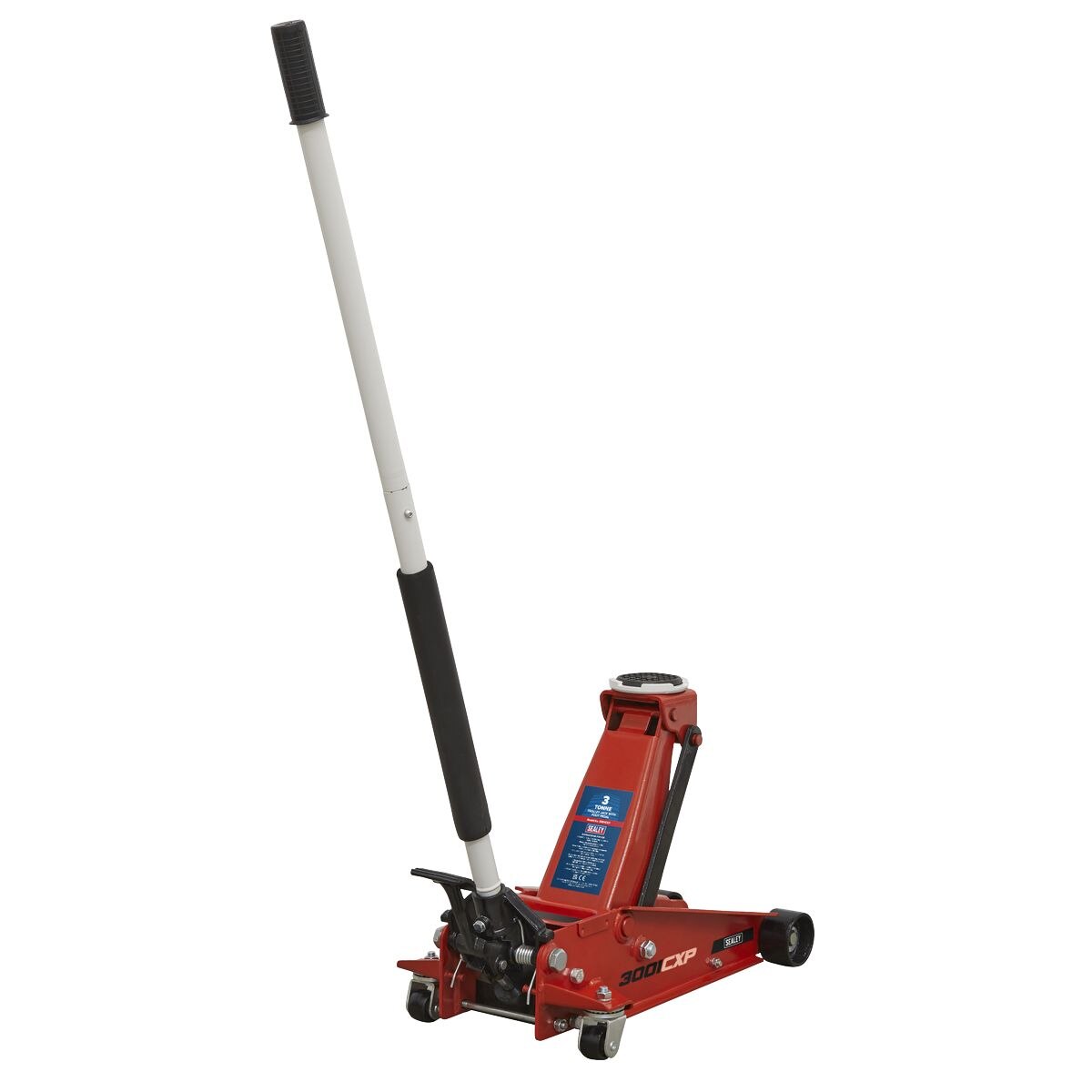 Sealey Trolley Jack 3 Tonne with Foot Pedal - Image 6