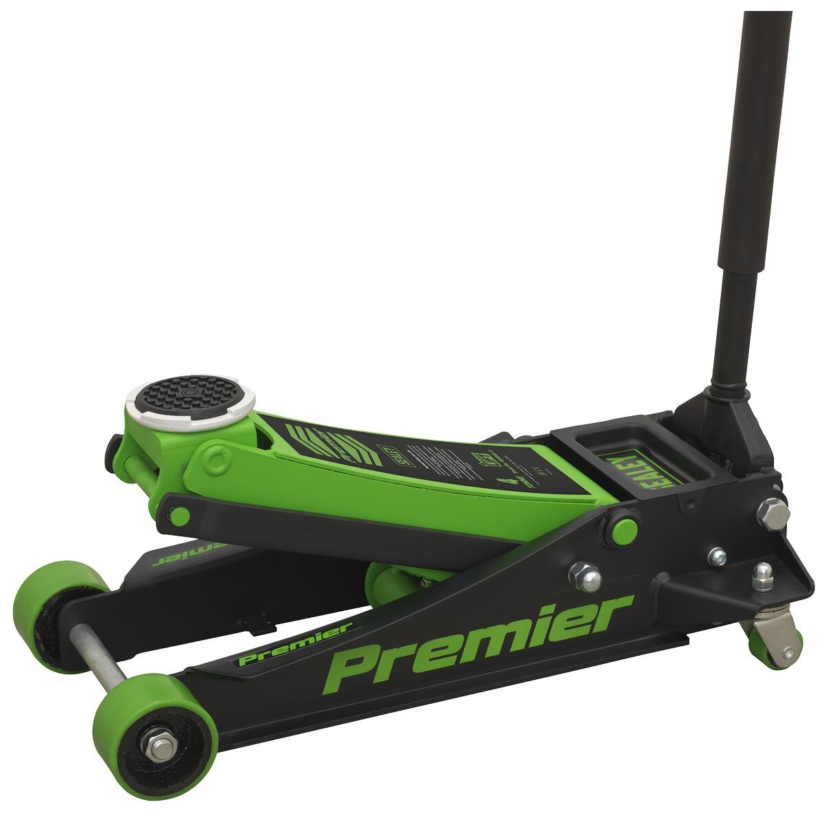 Sealey Trolley Jack 4 Tonne Rocket Lift Green - Image 3