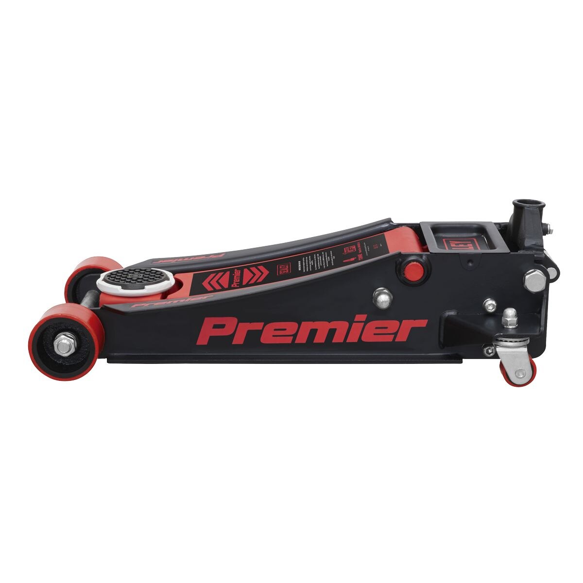 Sealey Trolley Jack 4 Tonne Rocket Lift Red - Image 7