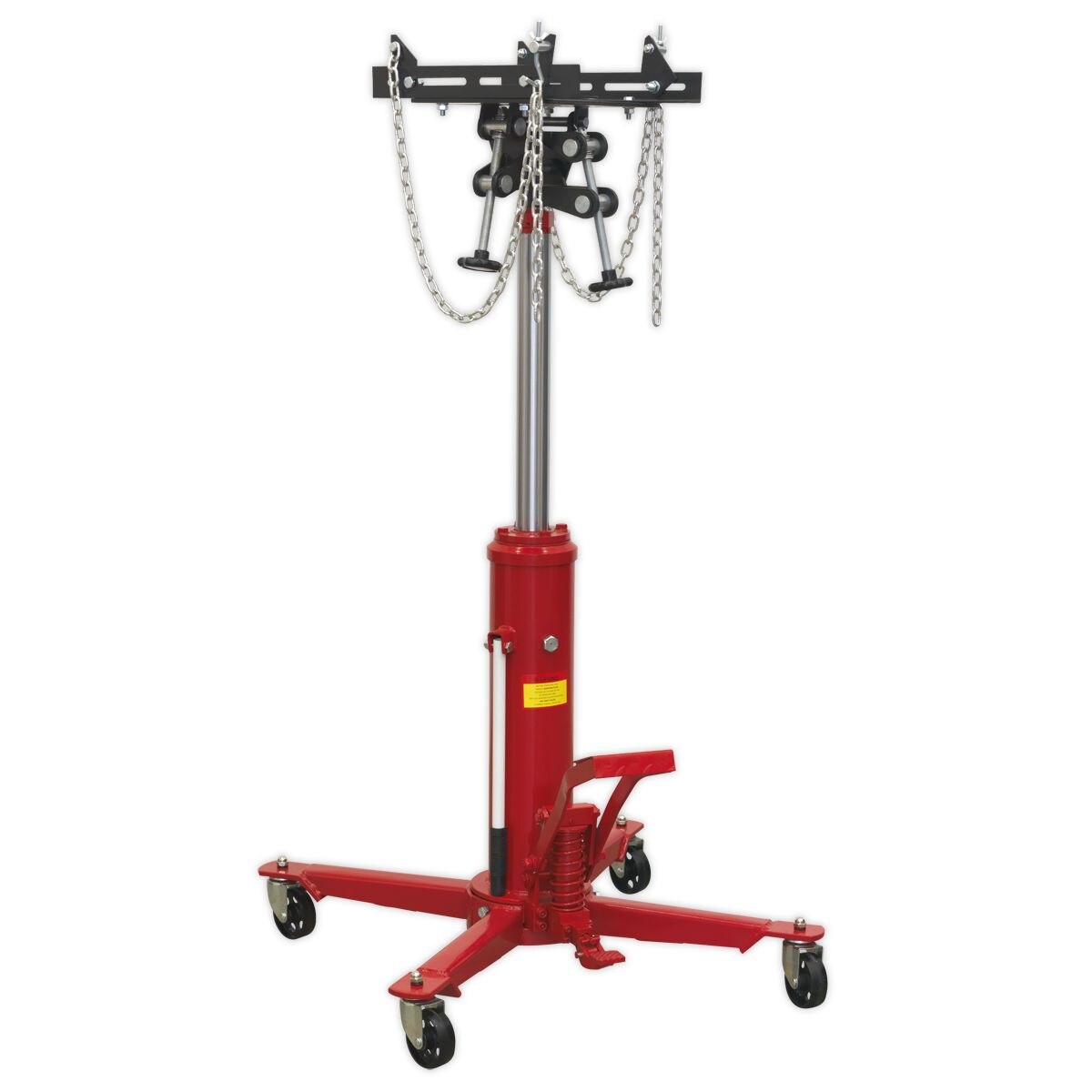 Sealey Transmission Jack 0.8tonne Vertical Telescopic - Image 4