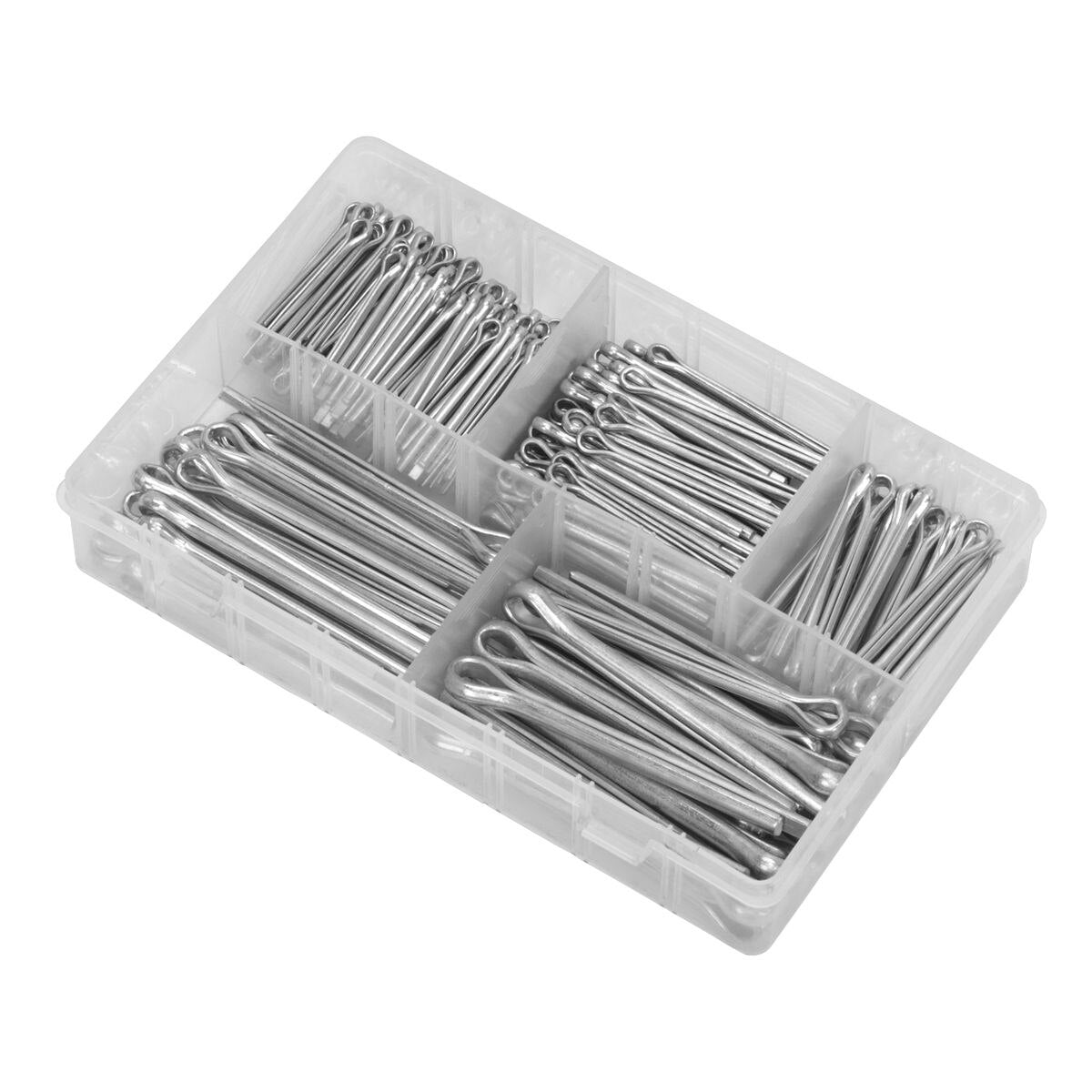 Sealey Split Pin Assortment 230pc Large Sizes Metric & Imperial - Image 5