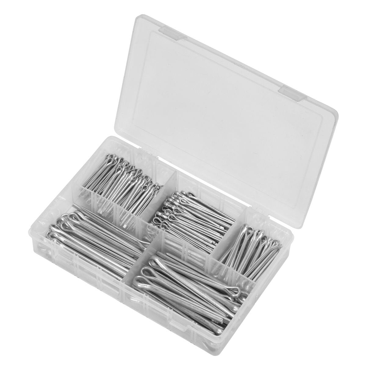 Sealey Split Pin Assortment 230pc Large Sizes Metric & Imperial - Image 6