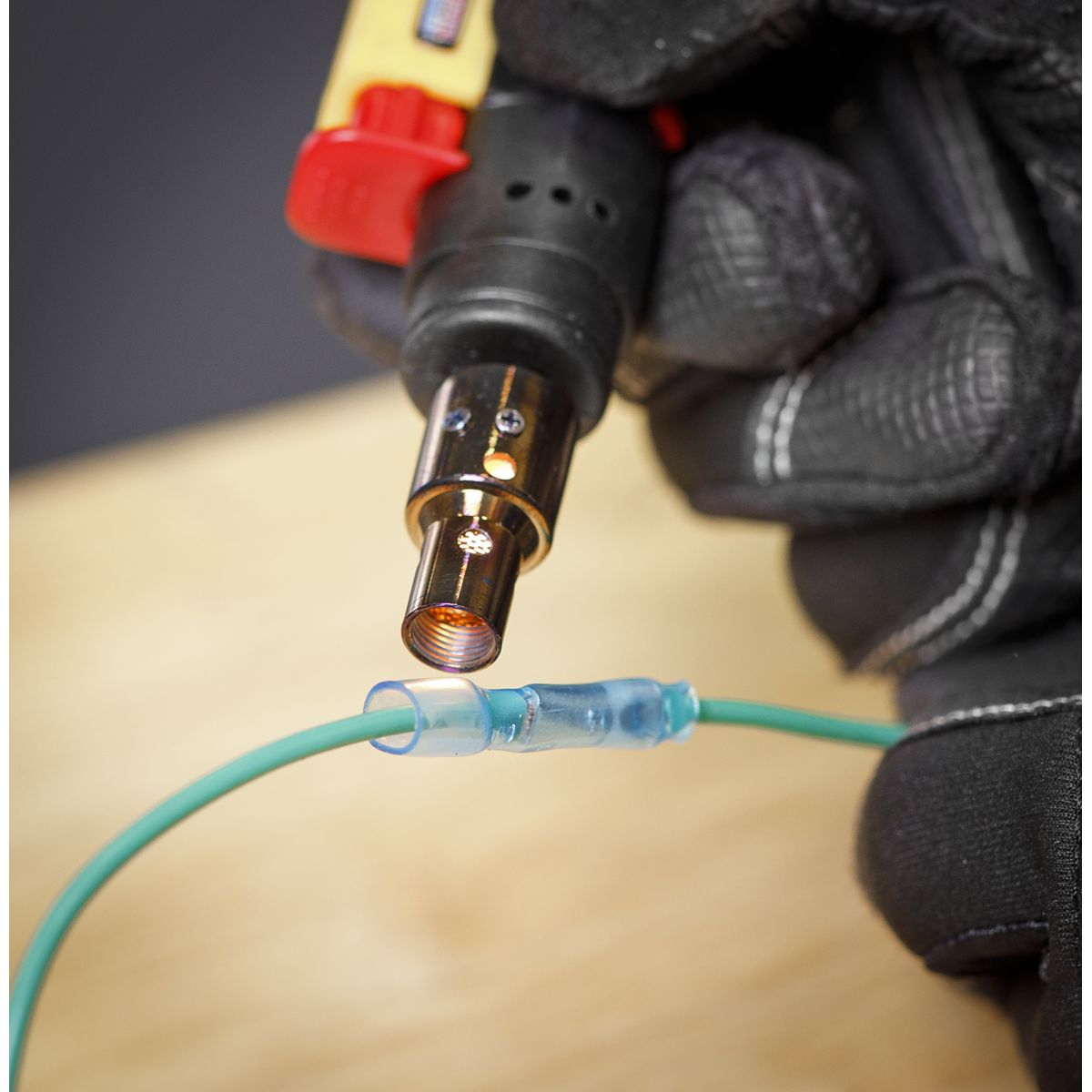 Sealey Adhesive Lined Heat Shrink Terminal Assortment 142pc Blue, Red & Yellow - Image 5