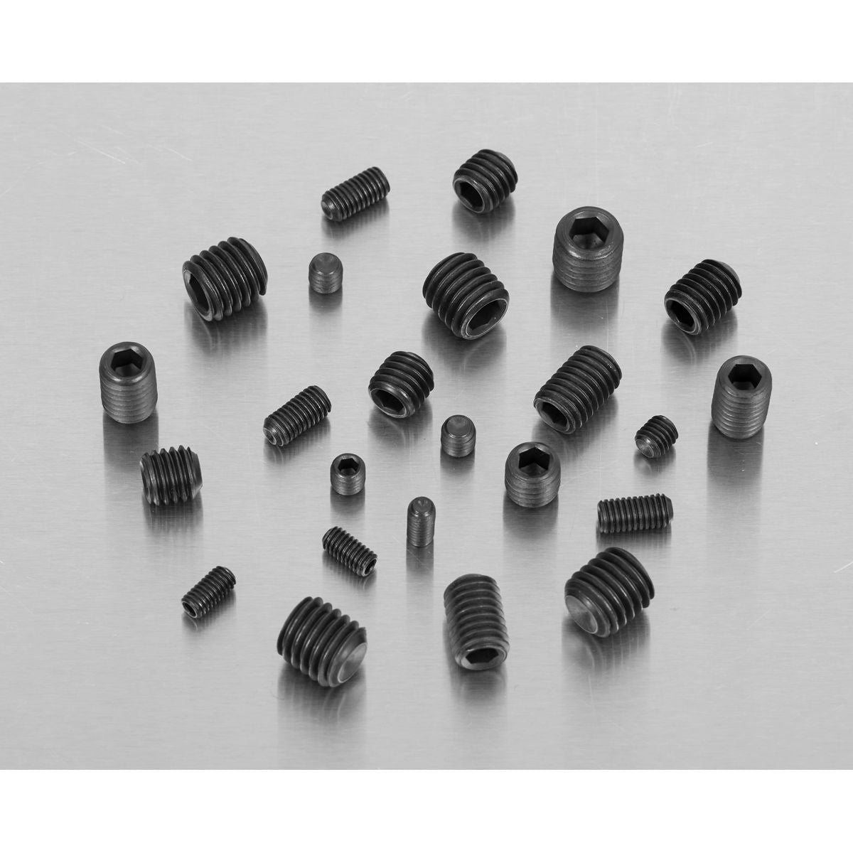 Sealey Grub Screw Assortment 250pc DIN 916 M4-M10 Metric - Image 9