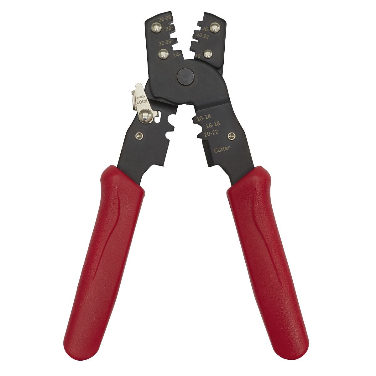 Sealey Non-Ratcheting Crimping Tool Insulated/Non-Insulated Terminals - Image 3