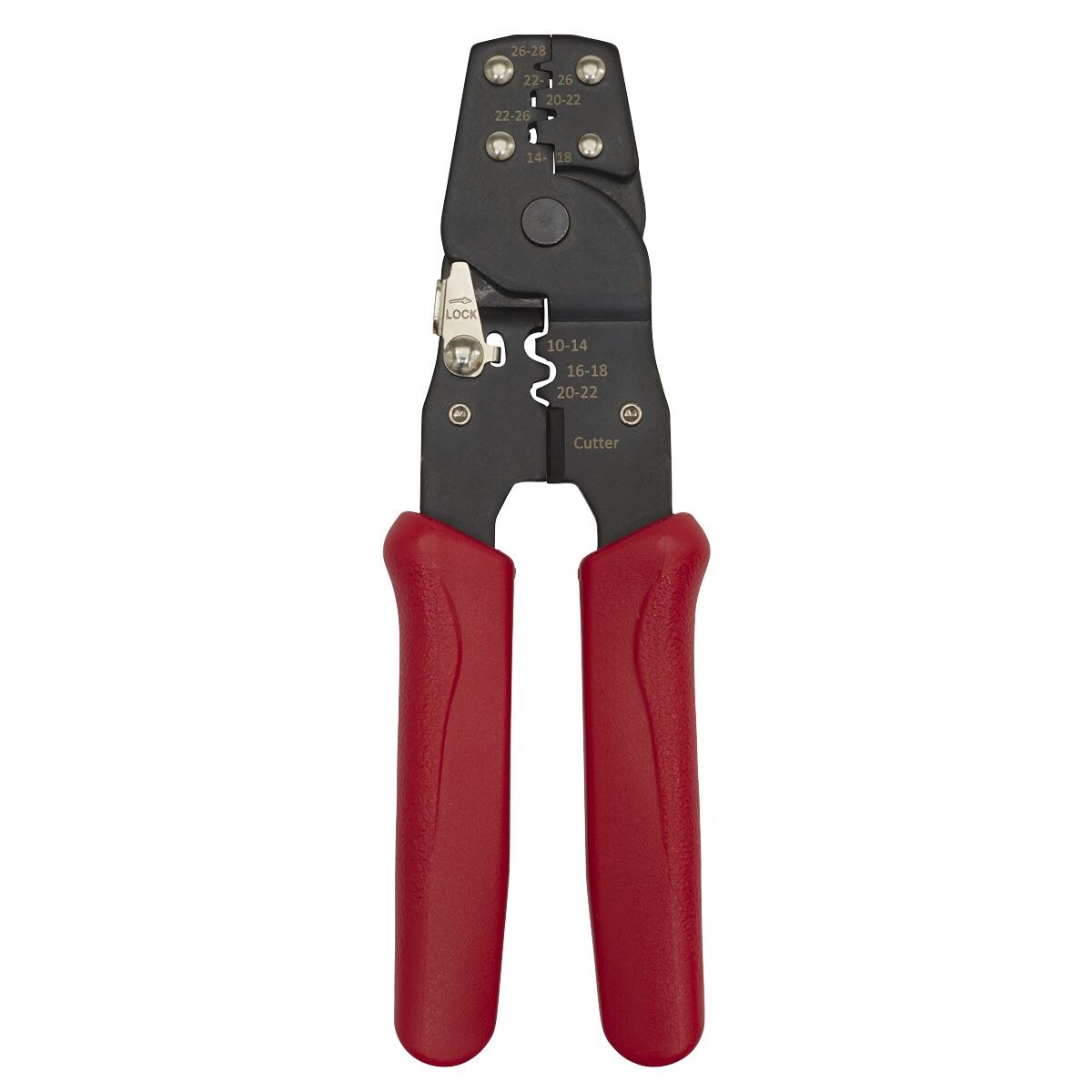 Sealey Non-Ratcheting Crimping Tool Insulated/Non-Insulated Terminals - Image 4