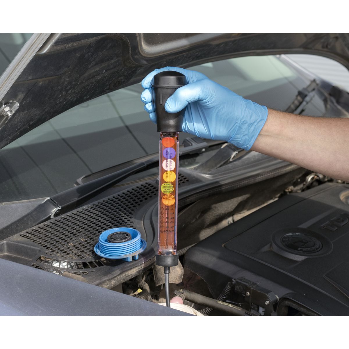 Sealey Ethylene Glycol Antifreeze Tester Disc Type - Image 3