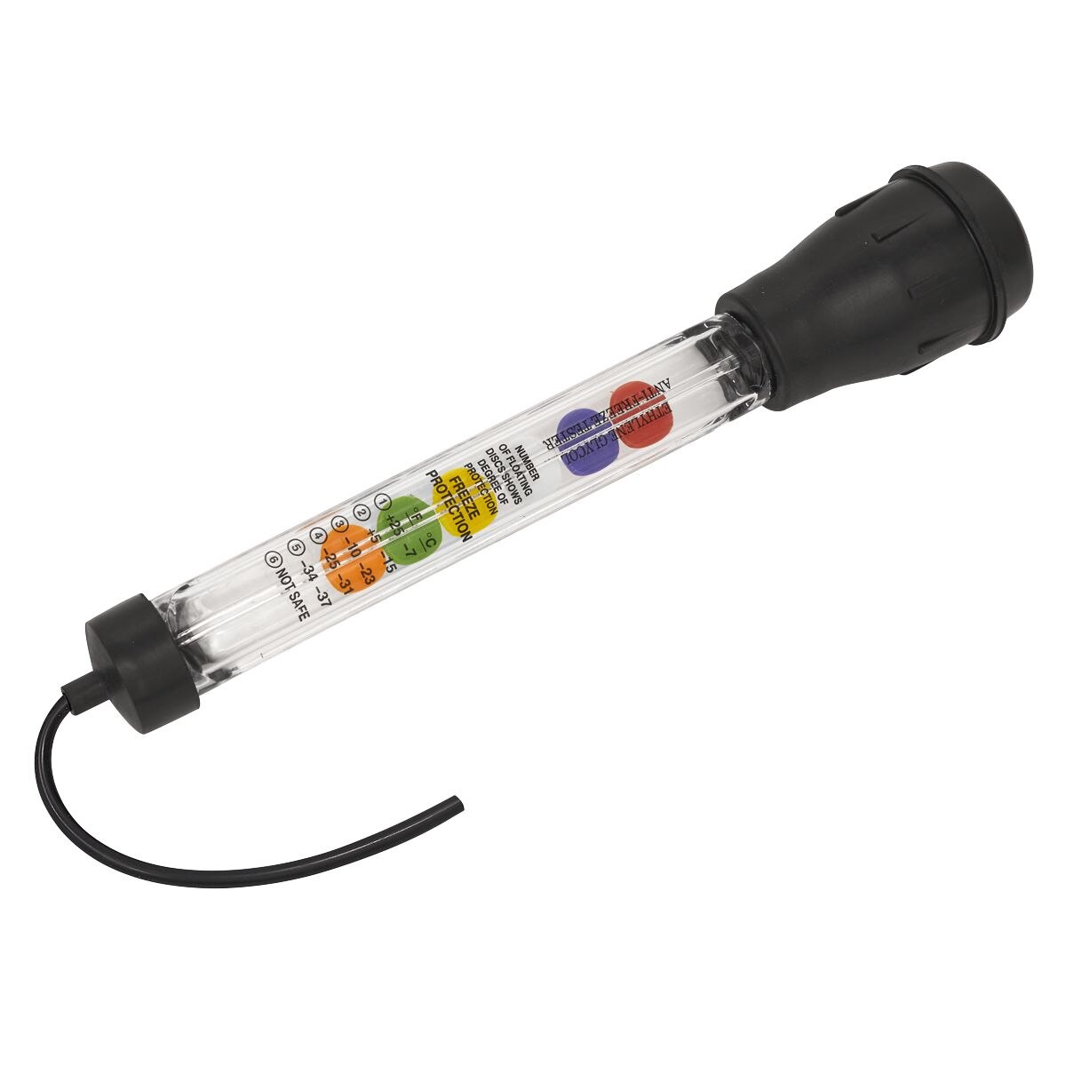Sealey Ethylene Glycol Antifreeze Tester Disc Type - Image 8