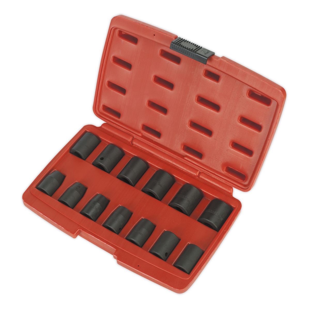 Sealey Impact Socket Set 13pc 1/2"Sq Drive Metric - Image 9