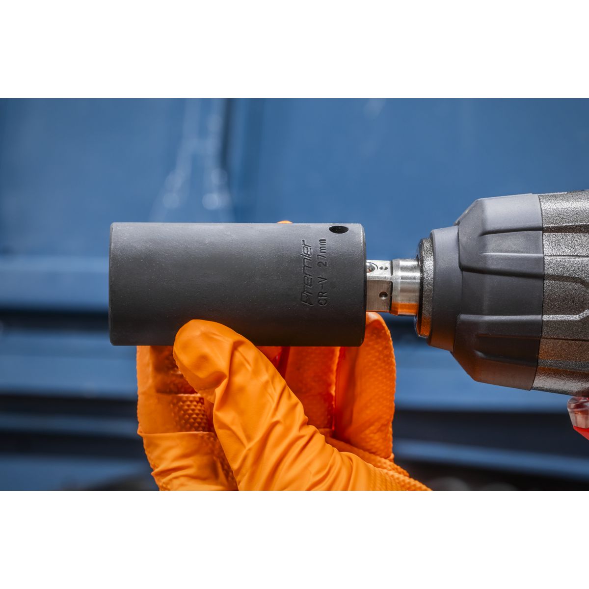 Sealey Impact Socket Set 16pc 1/2"Sq Drive Deep Metric - Image 7