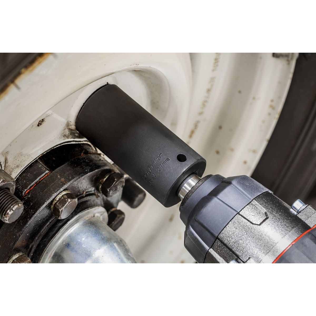 Sealey Impact Socket Set 16pc 1/2"Sq Drive Deep Metric - Image 9