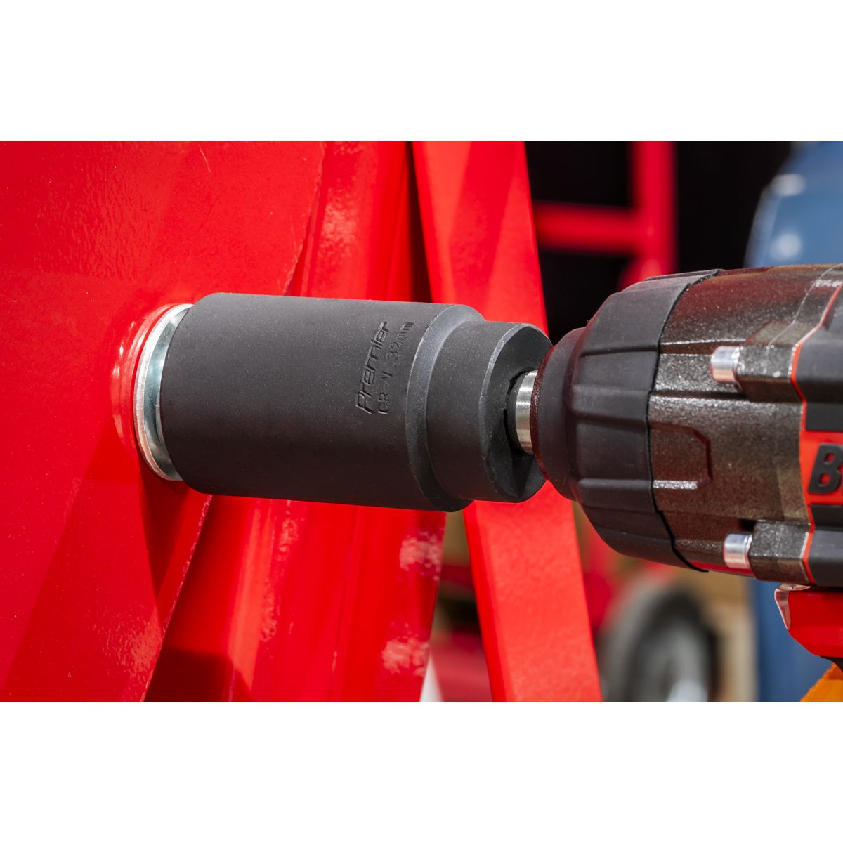 Sealey Impact Socket Set 16pc 1/2"Sq Drive Deep Metric - Image 10