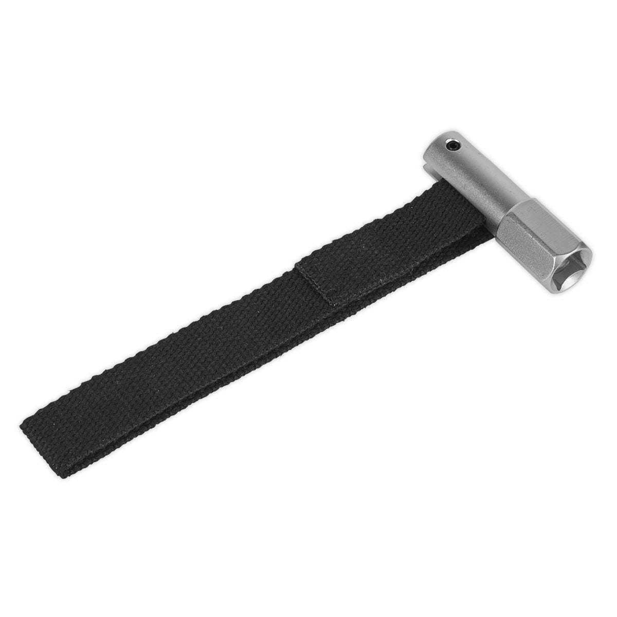 Sealey Oil Filter Strap Wrench 120mm Capacity 1/2"Sq Drive - Image 1