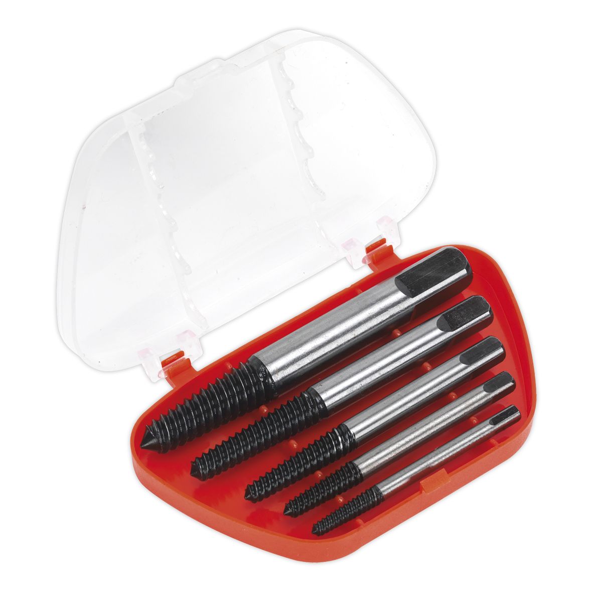 Sealey Screw Extractor Set 5pc Helix Type - Image 1