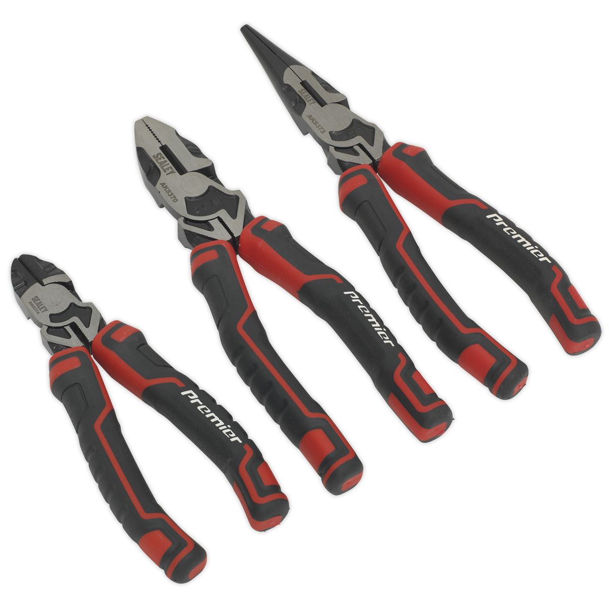 Sealey Pliers Set High Leverage 3pc - Image 3