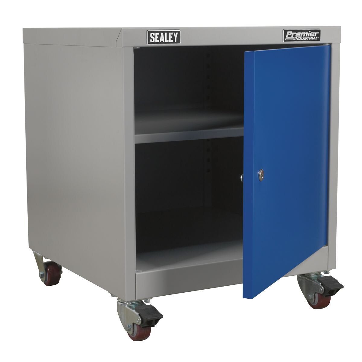 Sealey Mobile Industrial Cabinet 1 Shelf Locker - Image 5