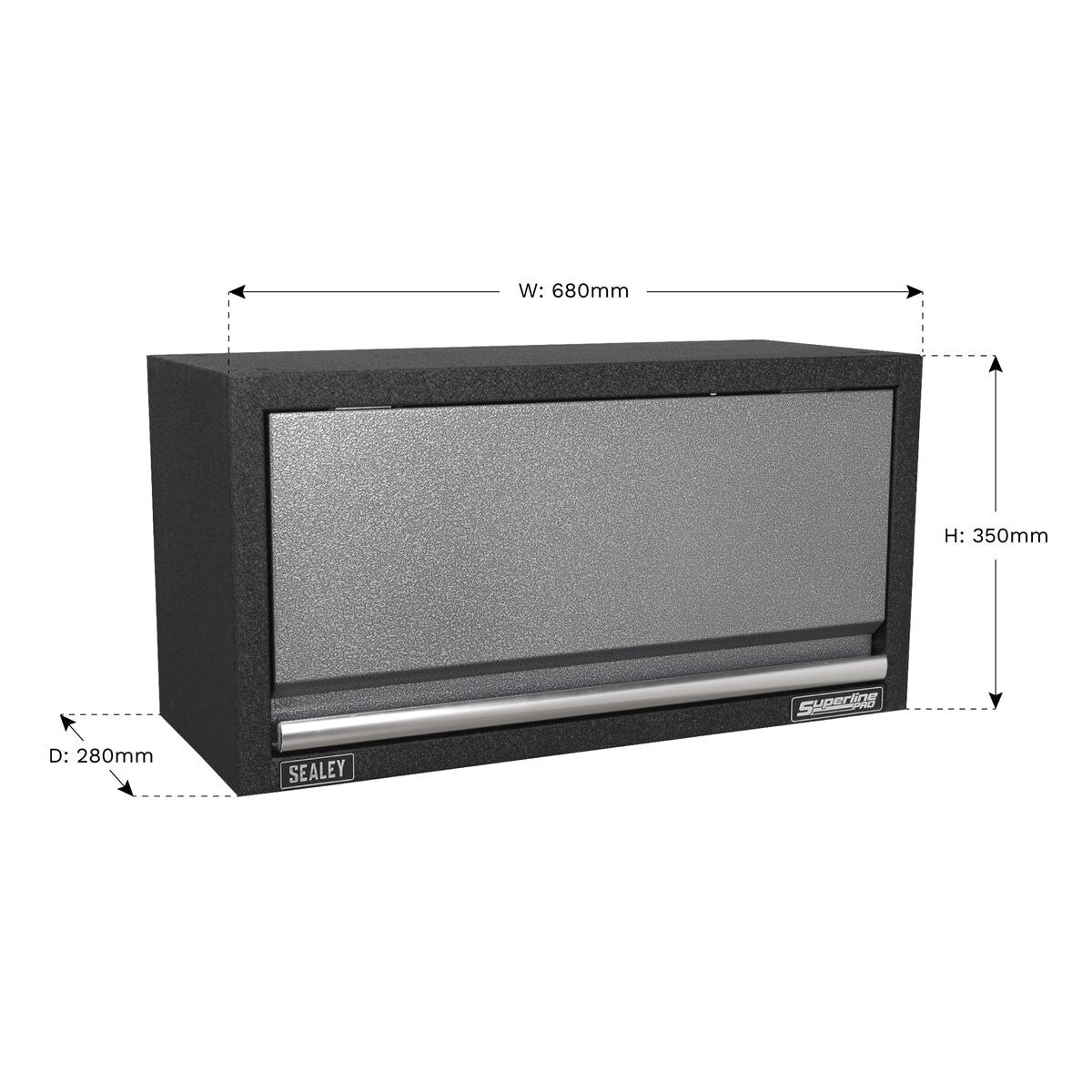 Sealey Modular Wall Cabinet 680mm - Image 6