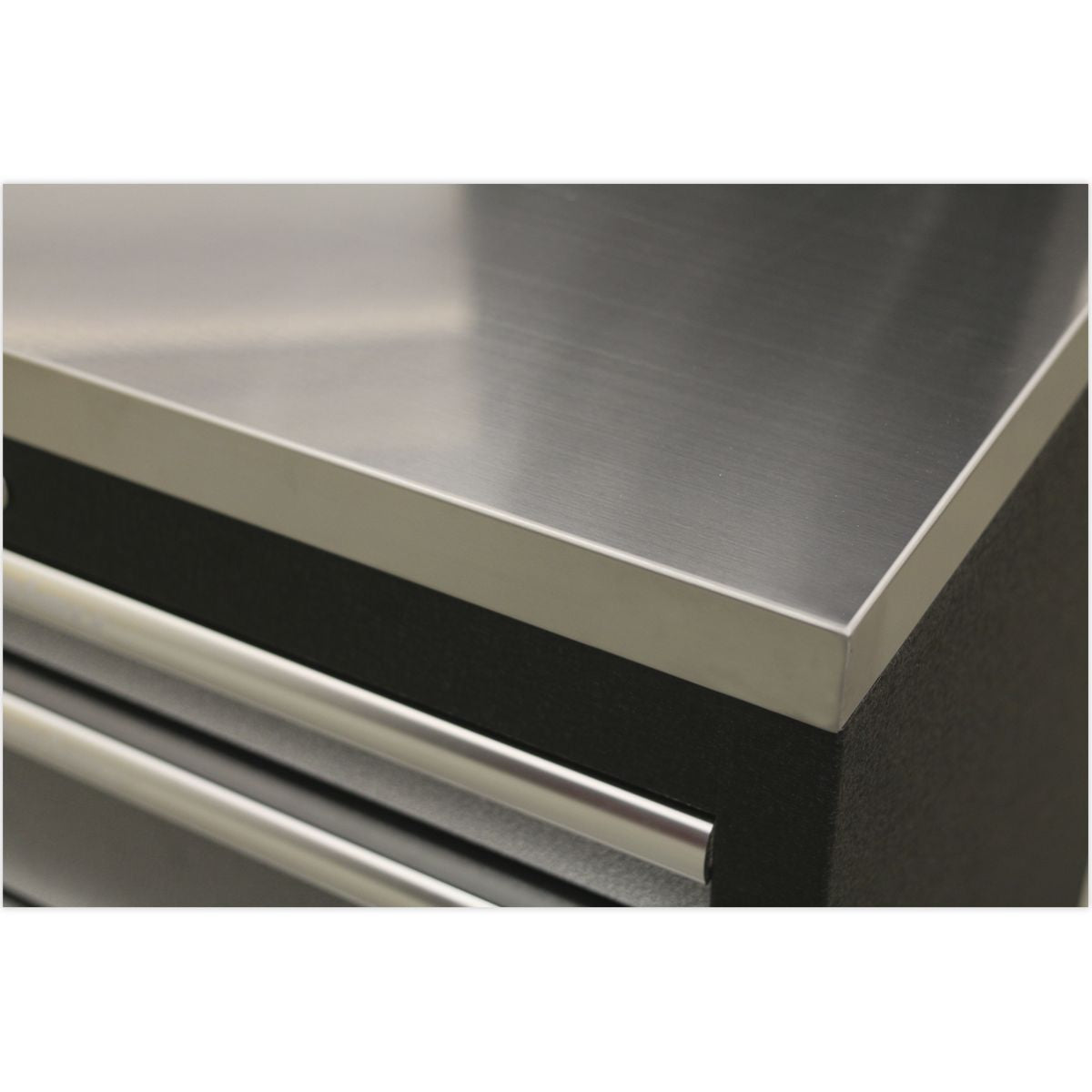 Sealey Superline PRO 1.96m Storage System Stainless Steel Worktop - Image 8