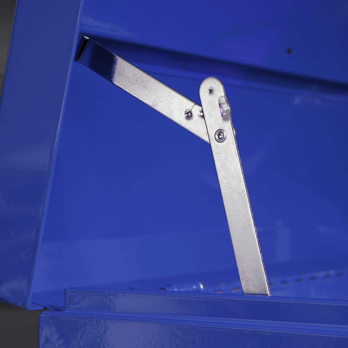 Sealey Topchest, Mid-Box & Rollcab Combination 14 Drawer with Ball-Bearing Slides Blue - Image 5