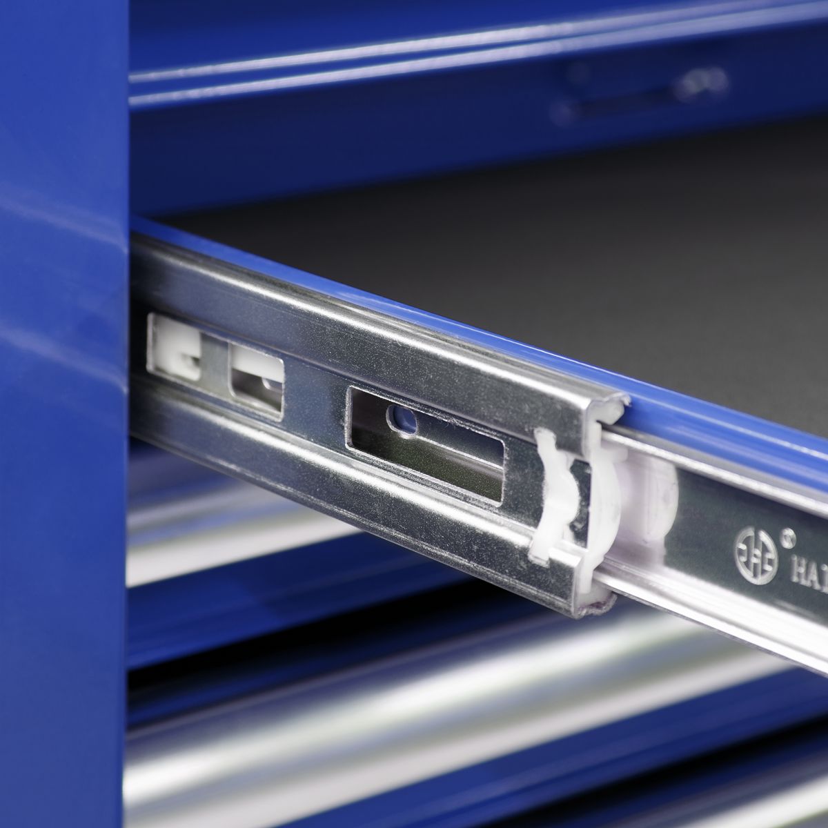 Sealey Topchest, Mid-Box & Rollcab Combination 14 Drawer with Ball-Bearing Slides Blue - Image 6