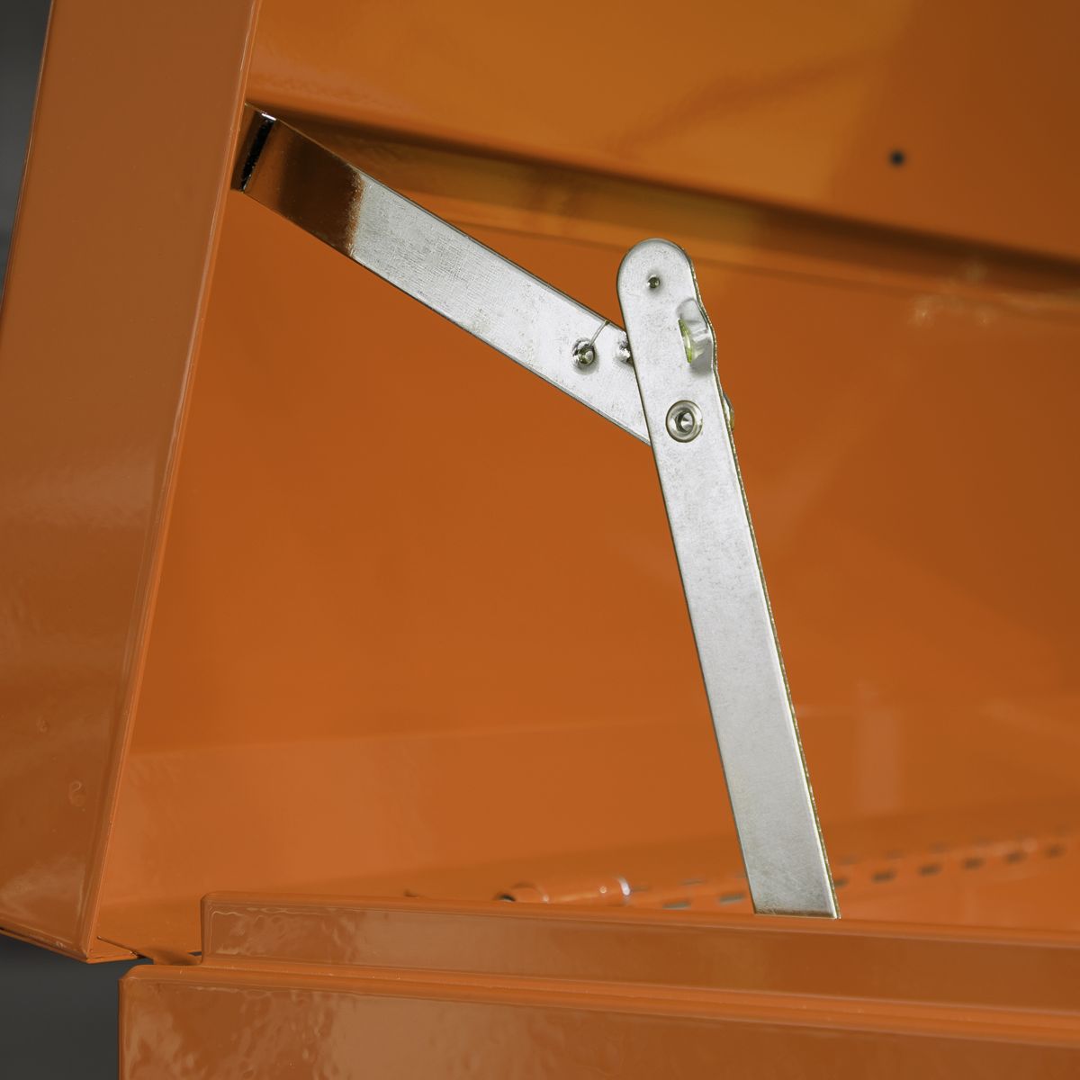 Sealey Topchest, Mid-Box & Rollcab Combination 14 Drawer with Ball-Bearing Slides Orange - Image 5