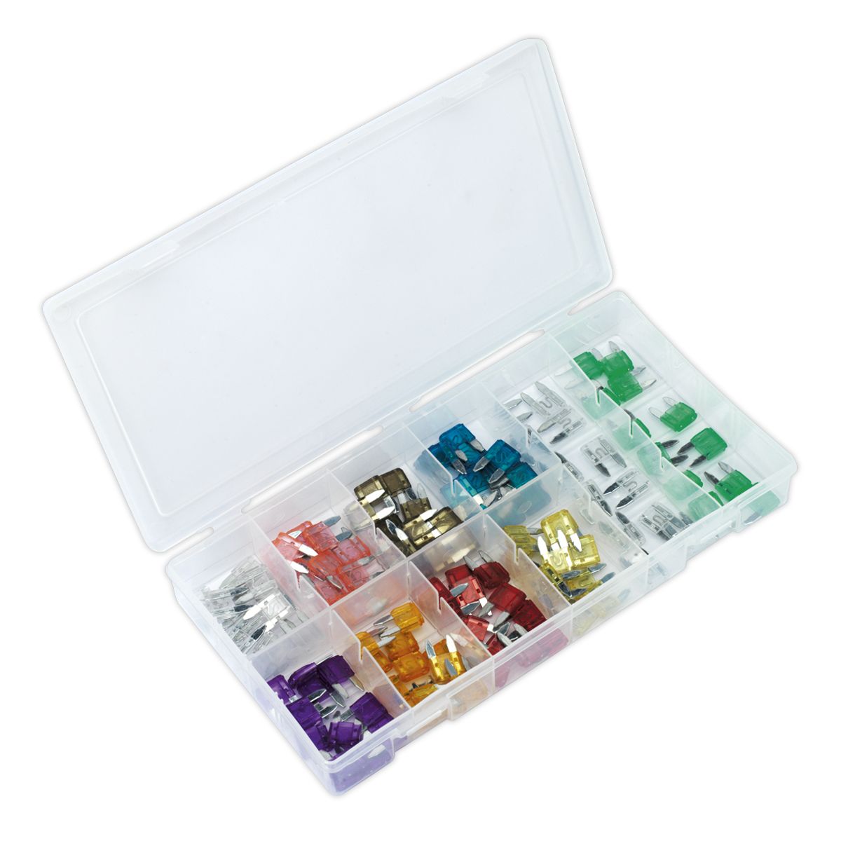 Sealey Automotive MINI Blade Fuse Assortment 100pc - Image 1