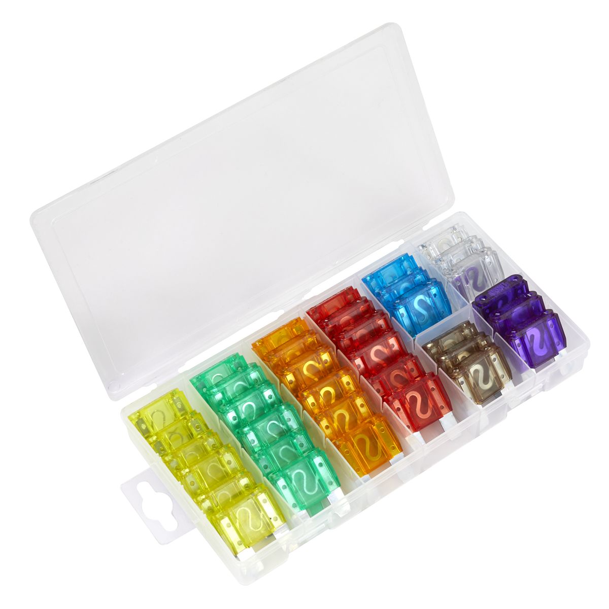 Sealey Automotive MAXI Blade Fuse Assortment 36pc - Image 1