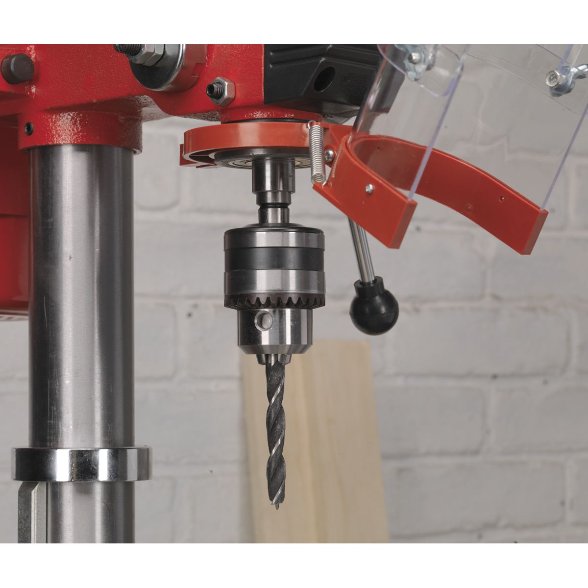Sealey Pillar Drill Floor 12-Speed 1500mm Height 370W/230V - Image 2