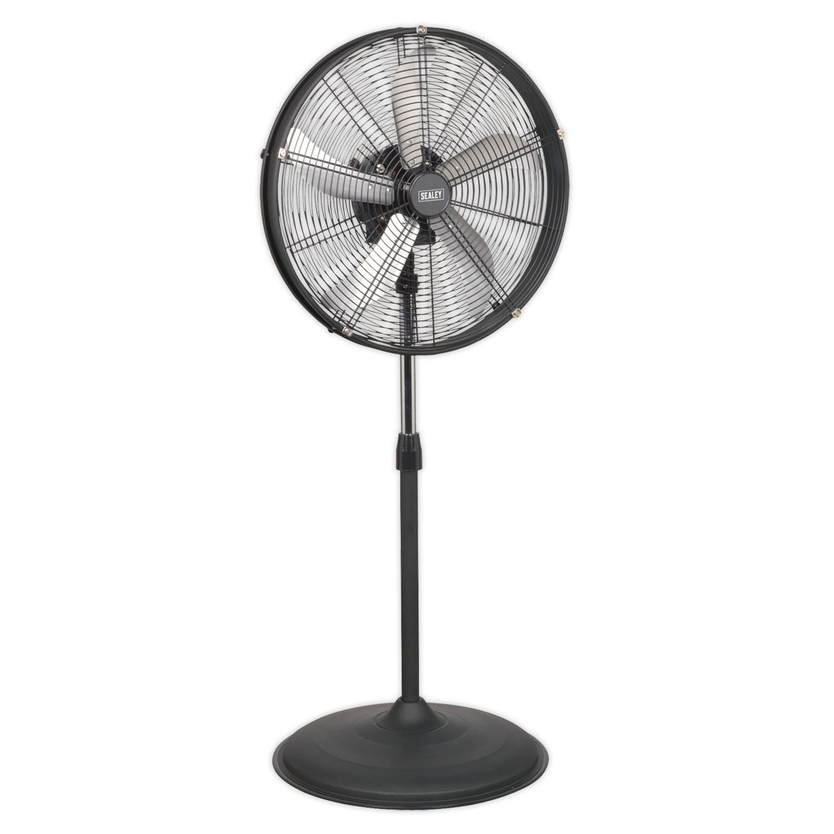 Sealey Industrial High Velocity Oscillating Pedestal Fan 20" 230V - Image 1