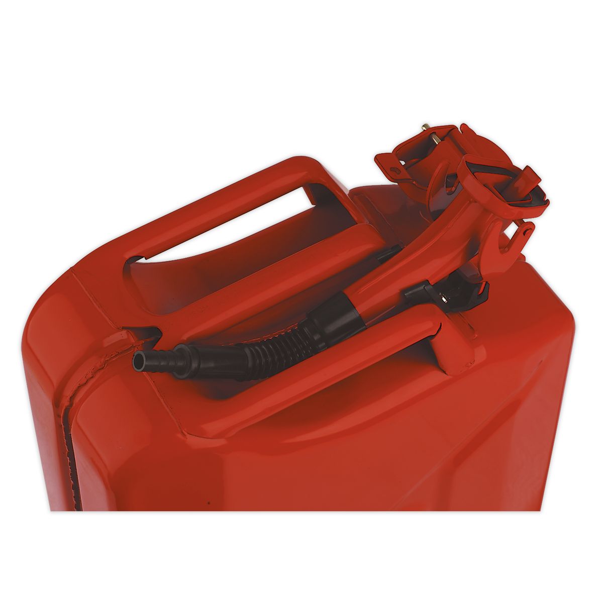 Sealey Metal Jerry Can 20L Red - Image 3