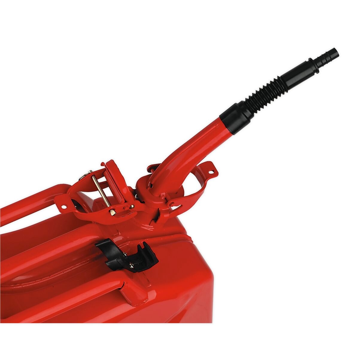 Sealey Metal Jerry Can 20L Red - Image 4