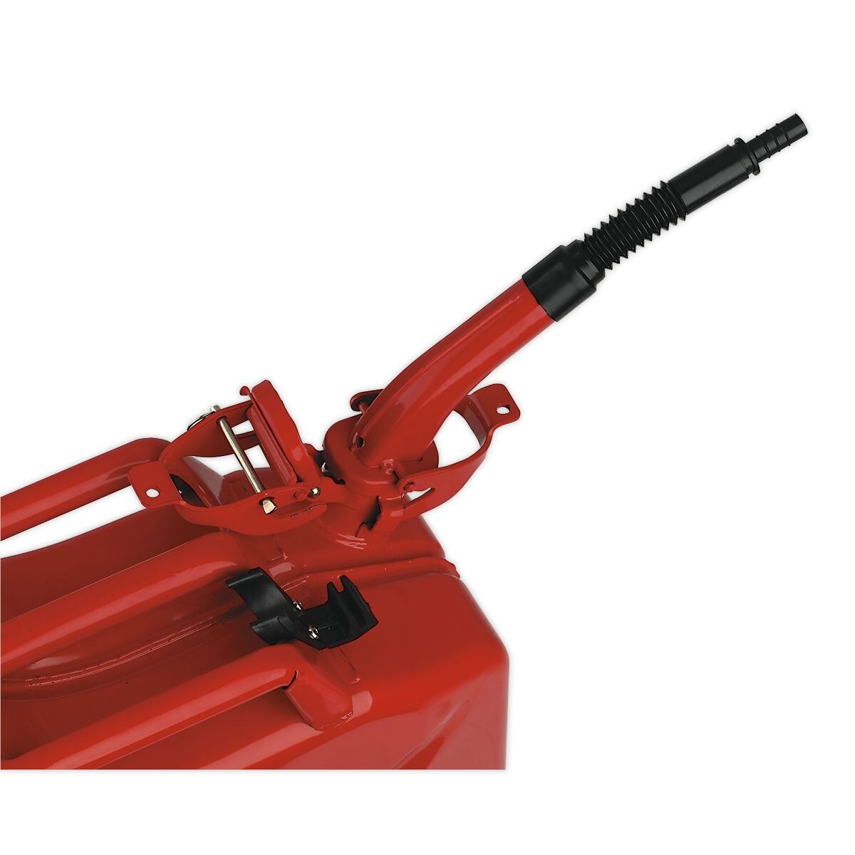 Sealey Metal Pouring Spout Red for JC5MR, JC10, JC20 - Image 2