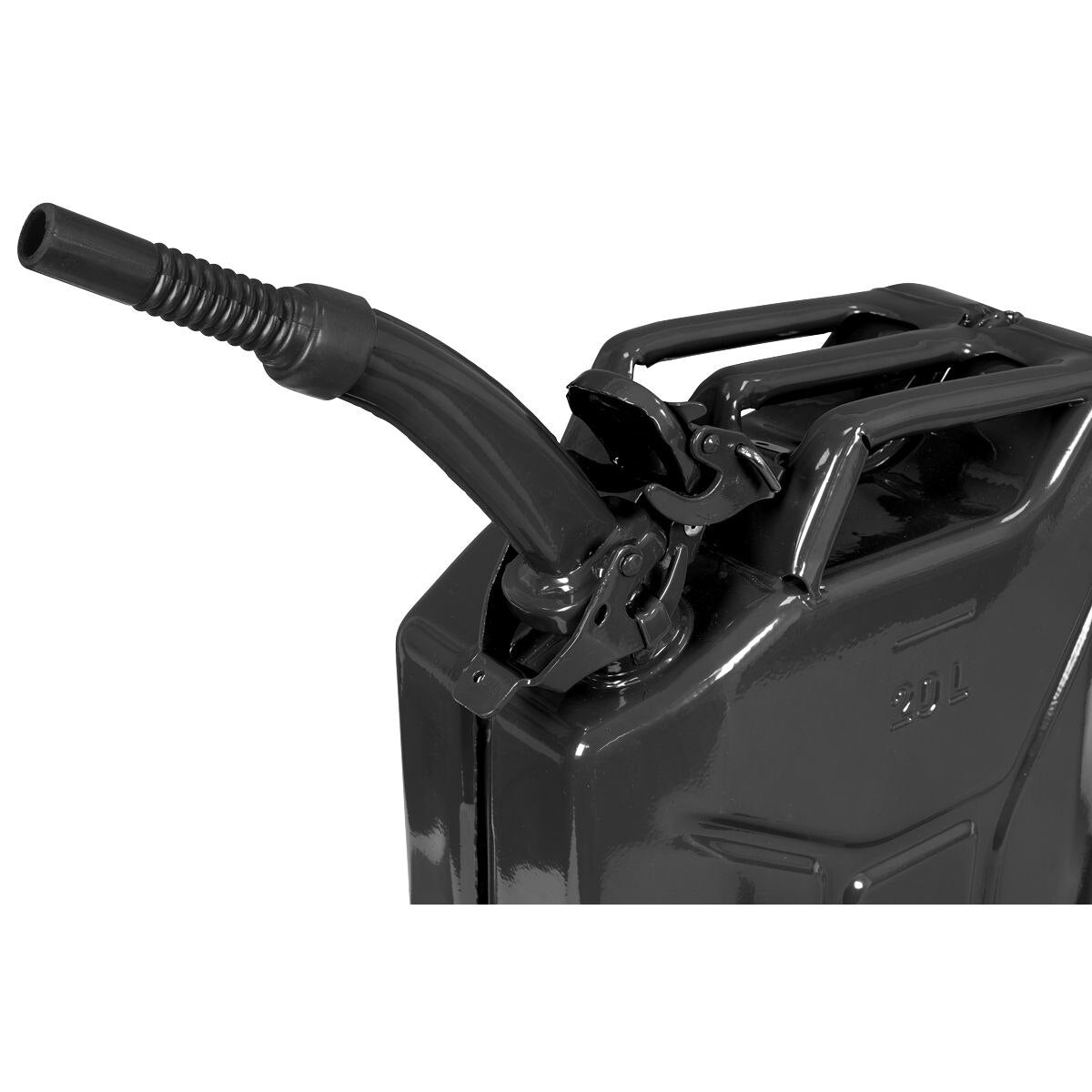 Sealey Metal Pouring Spout Black for JC5MB, JC10B, JC20B - Image 5