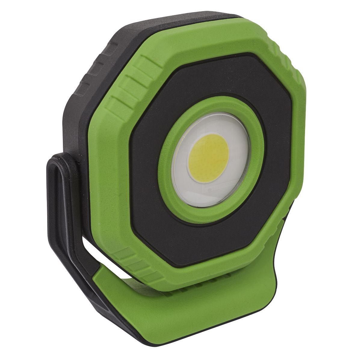Sealey Rechargeable Pocket Floodlight with Magnet 360Á 7W COB LED Green - Image 4