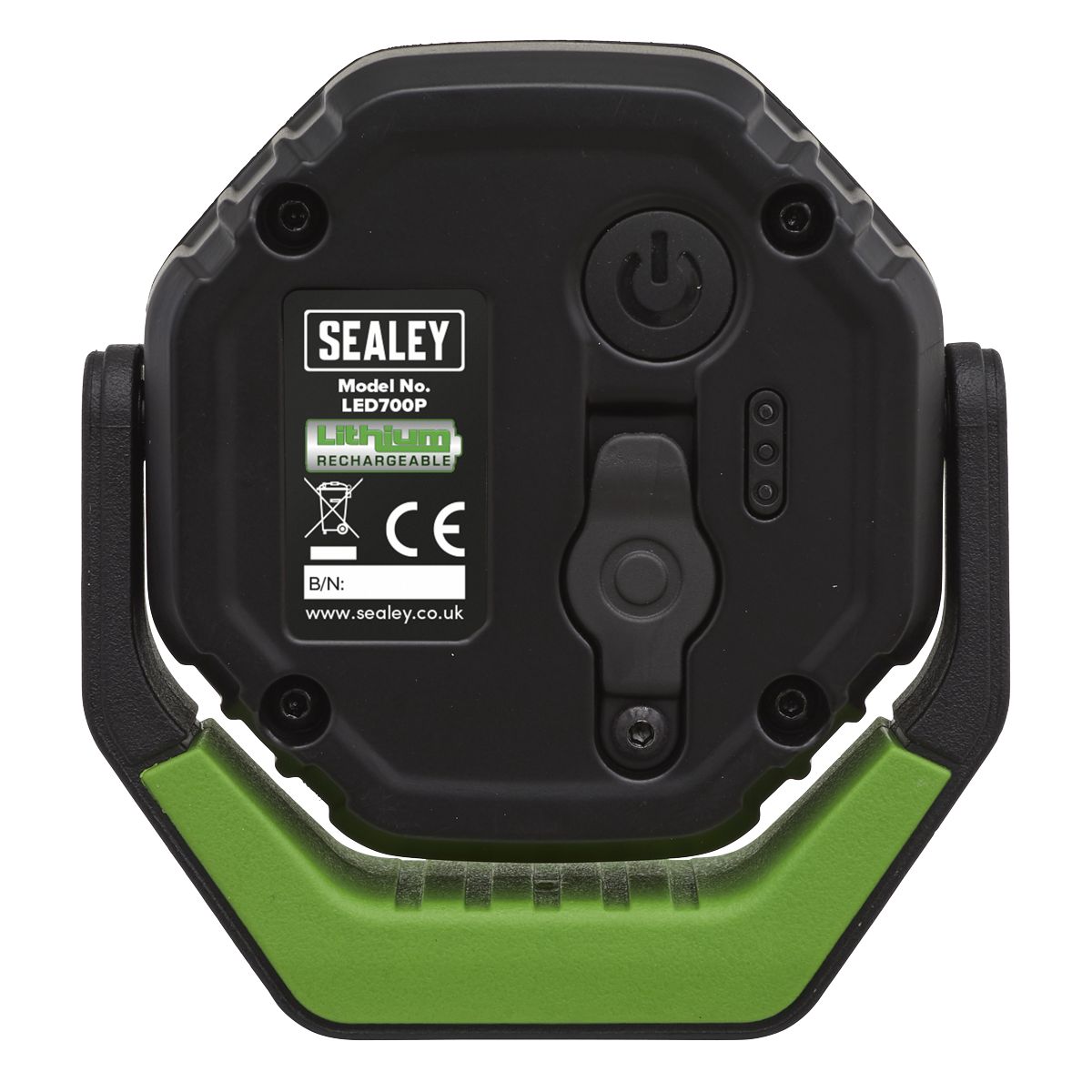 Sealey Rechargeable Pocket Floodlight with Magnet 360Á 7W COB LED Green - Image 6