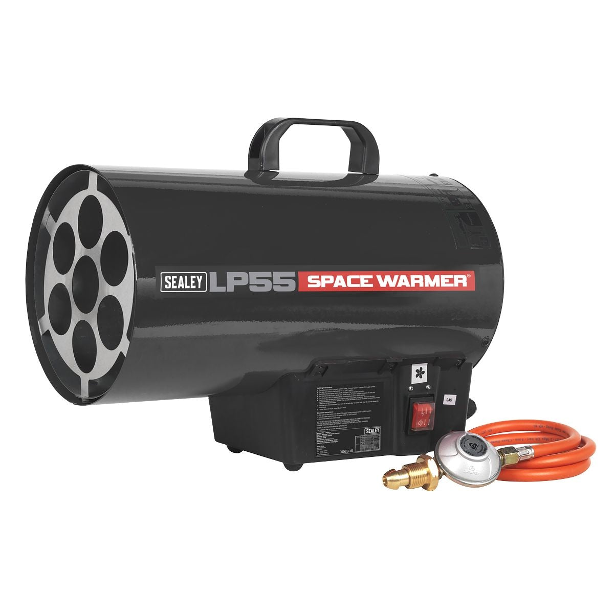 Sealey Space Warmer Propane Heater 54,500Btu/hr - Image 1