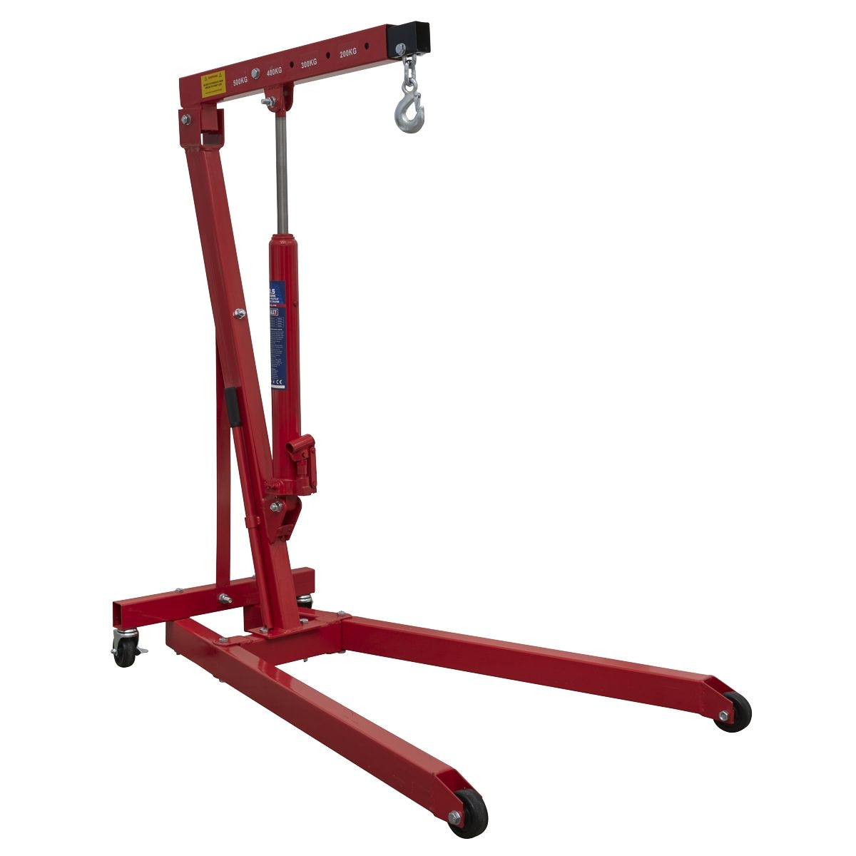 Sealey Low Profile Engine Crane 0.5 Tonne - Image 1