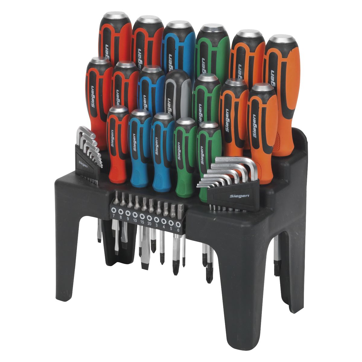 Sealey Hammer-Thru Screwdriver, Hex Key & Bit Set 44pc - Image 8