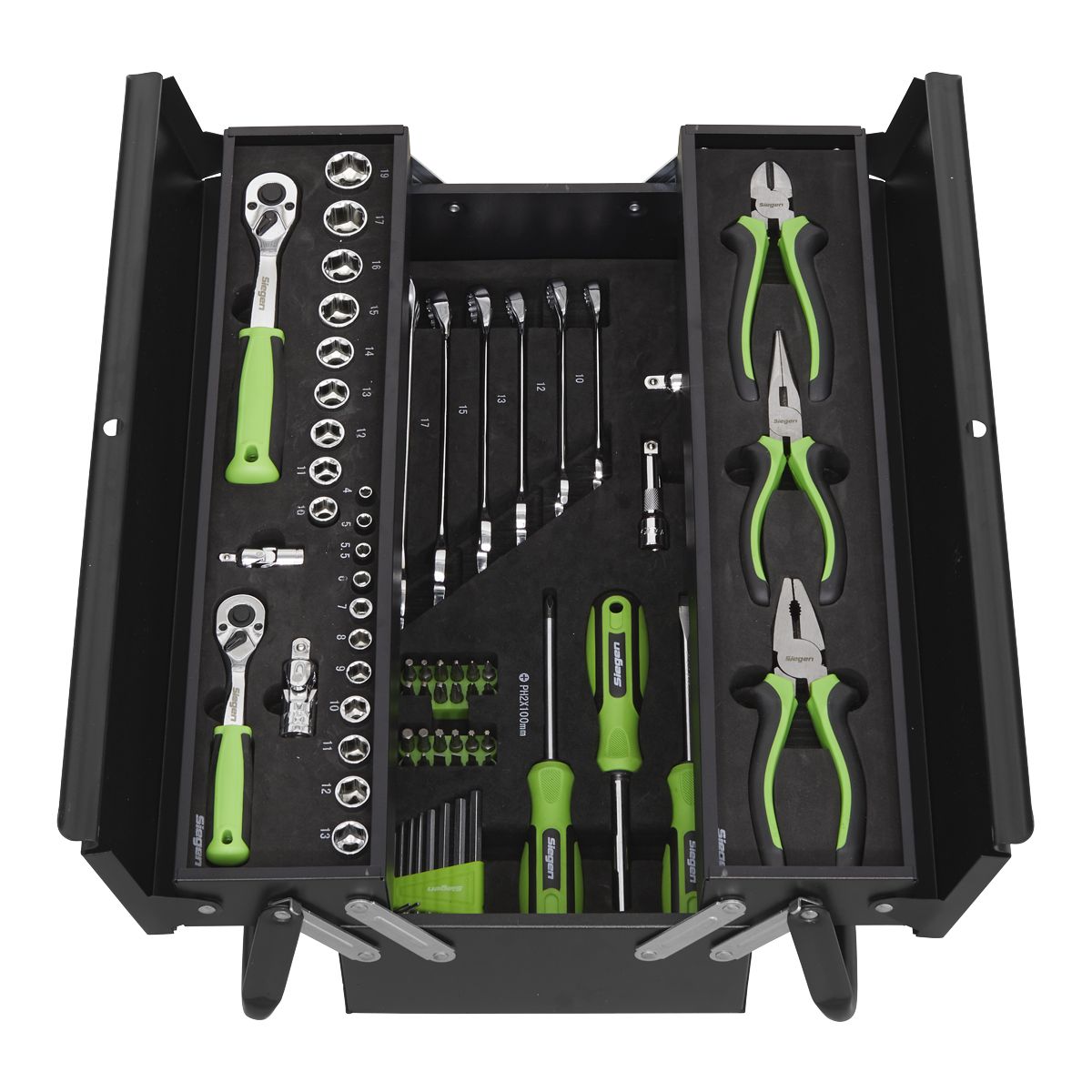 Sealey Cantilever Toolbox with Tool Kit 70pc - Image 4