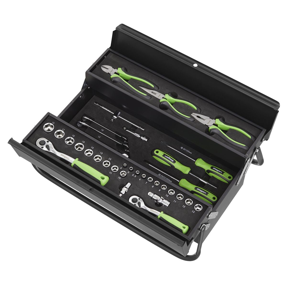 Sealey Cantilever Toolbox with Tool Kit 70pc - Image 5